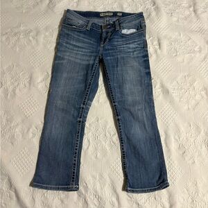 BKE Buckle Women’s Sabrina Denim Jeans Blue Stretch Size 32x24 Short